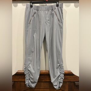 ATHLETA ASPIRE Ankle Pants Light Gray Size 10